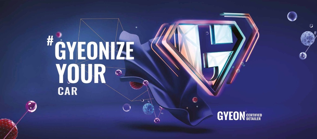 Banner / Certified Detailer #gyeonize your car