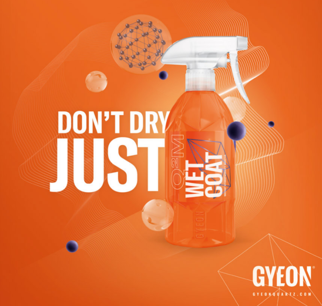 Banner / Don't Dry just Wetcoat - 100x100 cm