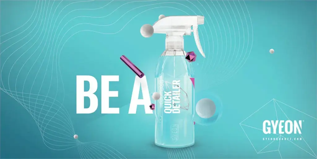 Canvas Banner / Be a Quick Detailer