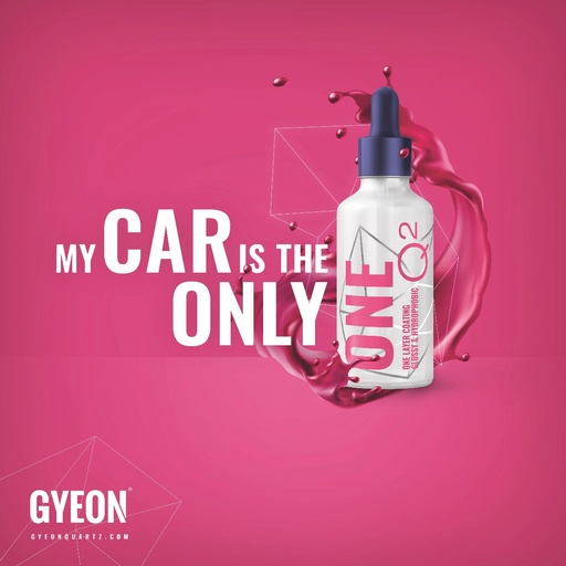 [GBMCITOO100x100] Banner / My car is the only One - 100x100 cm