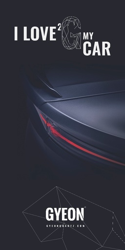 [GCBSIL2GMC] Banner stand / I love 2 G my car