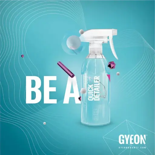 [GYBAQD100x100] Canvas Banner / Be a Quick Detailer - 100x100 cm